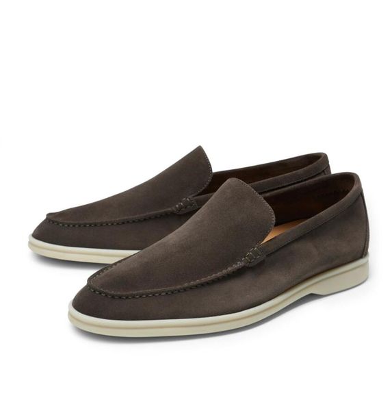 with box designer men casual shoes loafers low suede leather oxfords loro-x-piana moccasins summer walk loafer slip on loafer rubber sole fl, Black
with box designer men casual shoes loafers low suede leather oxfords loro-x-piana moccasins summer walk loafer slip on loafer rubber sole fl, Black