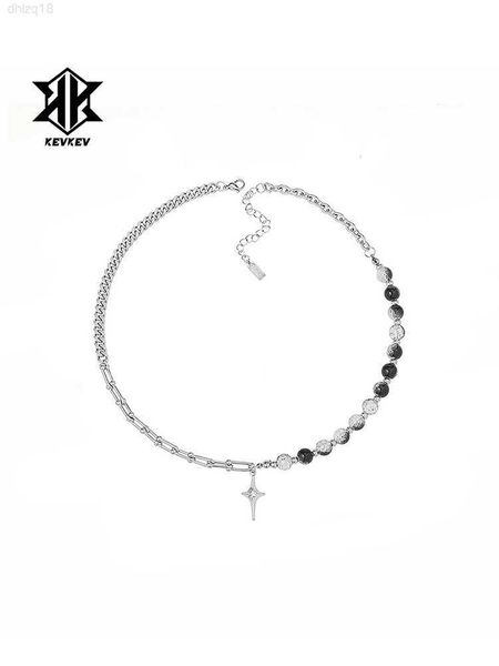 genuine zhang hao's same style four stars pendant necklace gem beads male and female high end fashion accessories minority, Silver
genuine zhang hao's same style four stars pendant necklace gem beads male and female high end fashion accessories minority, Silver