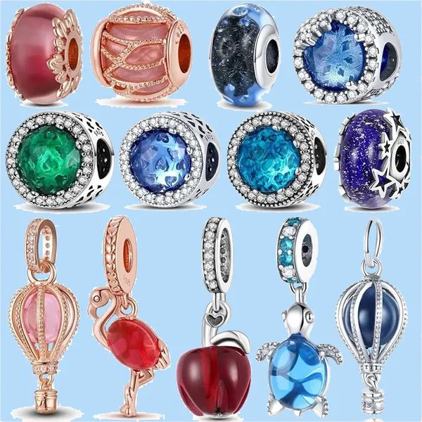 925 charm beads accessories fit pandora charms jewelry charmhub flamingo balloon cz shape pendant, Black
925 charm beads accessories fit pandora charms jewelry charmhub flamingo balloon cz shape pendant, Black