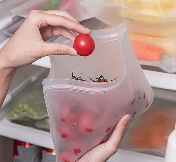 silicone food storage bag reusable stand up zip shut bag leakproof containers fresh food storage fresh wrap ziplock bag
silicone food storage bag reusable stand up zip shut bag leakproof containers fresh food storage fresh wrap ziplock bag