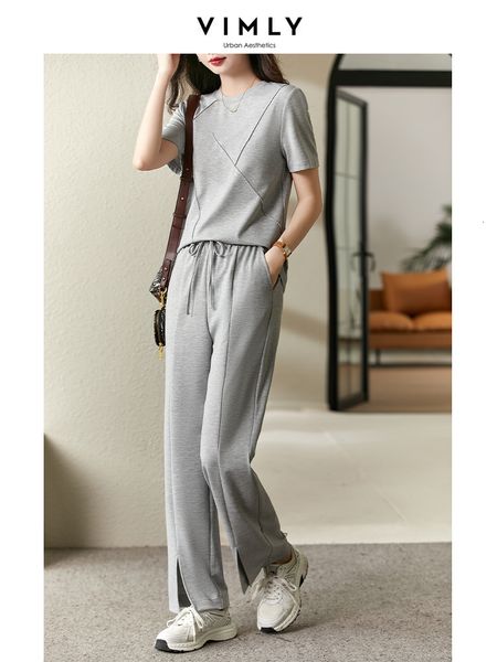 women's two piece pants vimly pant sets summer suit casual sports t-shirt pants fashion short sleeve spring solid two piece set women v, White
women's two piece pants vimly pant sets summer suit casual sports t-shirt pants fashion short sleeve spring solid two piece set women v, White