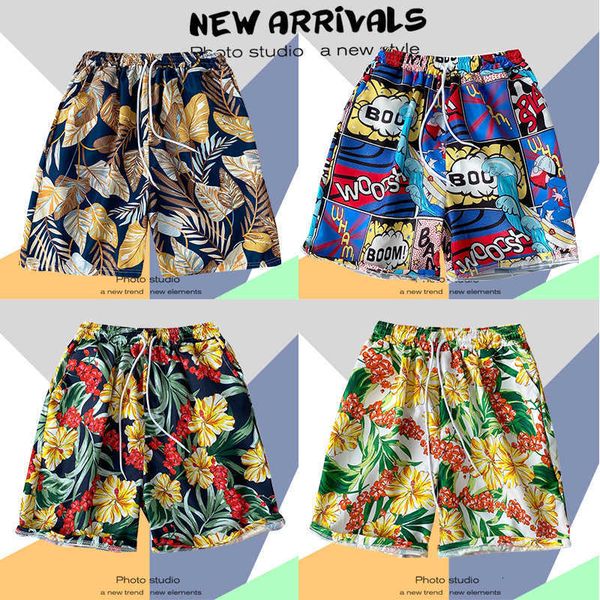men's clothing summer seaside vacation shorts five point casual sports oversized hawaiian trendy quick drying loose fitting beach pants, White;black
men's clothing summer seaside vacation shorts five point casual sports oversized hawaiian trendy quick drying loose fitting beach pants, White;black