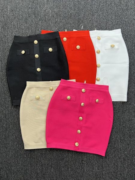 Skirts Top Quality Elastic Bodycon Bandage For Women High Waist Gold Buttons Above Knee Pencil Ladies Office Skirt, Beige
Skirts Top Quality Elastic Bodycon Bandage For Women High Waist Gold Buttons Above Knee Pencil Ladies Office Skirt, Beige