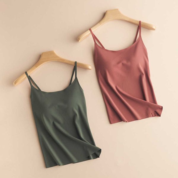 2023 spring/summer new fine bra strap long one piece women's traceless anti bulging tank for inner and outer, White
2023 spring/summer new fine bra strap long one piece women's traceless anti bulging tank for inner and outer, White