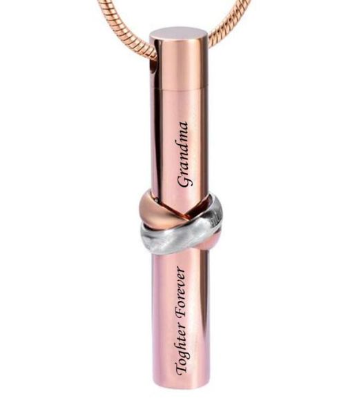 fashion jewelry custom loving memory together forever brother rose gold cylinder memorial pendant ashes urn cremation necklace5011104, Silver
fashion jewelry custom loving memory together forever brother rose gold cylinder memorial pendant ashes urn cremation necklace5011104, Silver