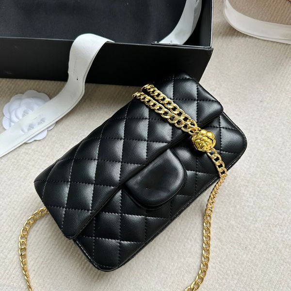 23p womens crush camellia bead mini cf bags classic flap quilted gold metak hardware chain crossbody shoulder handbags 4 colors luxury desig
23p womens crush camellia bead mini cf bags classic flap quilted gold metak hardware chain crossbody shoulder handbags 4 colors luxury desig