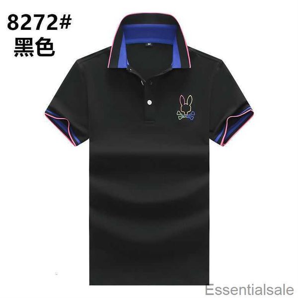 psycho bunny polo shirt summer men's lapel casual solid color cotton embroidery skull rabbit trend half sleeve t-shirt h3h0, White;black
psycho bunny polo shirt summer men's lapel casual solid color cotton embroidery skull rabbit trend half sleeve t-shirt h3h0, White;black