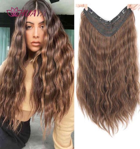 huaya long water wavy hairpiece 5 clips in hair extension synthetic fake hair for women curly ushaped half heat resistant 2202084047882, Black;brown
huaya long water wavy hairpiece 5 clips in hair extension synthetic fake hair for women curly ushaped half heat resistant 2202084047882, Black;brown