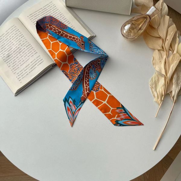 2023 new three goddesses 18 mm true silk twill silk giraffe headband ribbon bundle ribbon scarf, Blue;gray
2023 new three goddesses 18 mm true silk twill silk giraffe headband ribbon bundle ribbon scarf, Blue;gray