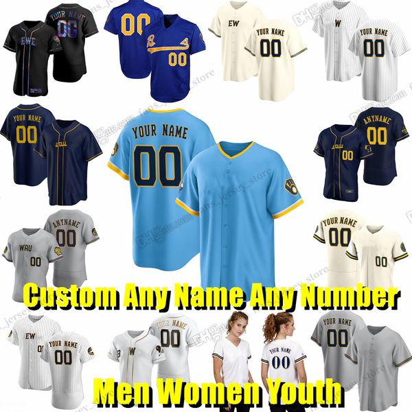 custom s-6xl christian yelich joey wiemer baseball jersey eric lauer owen miller hoby milner garrett mitchell joel payamps elvis peguero wil, Blue;black
custom s-6xl christian yelich joey wiemer baseball jersey eric lauer owen miller hoby milner garrett mitchell joel payamps elvis peguero wil, Blue;black