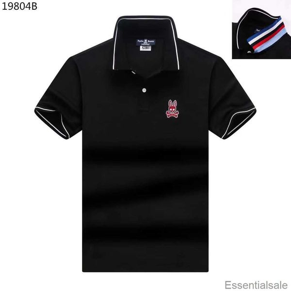 2023 psycho bunny summer new men's t shirt skull rabbit polo short sleeve cartoon embroidery collar solid fashion brand simple kcmb, White;black
2023 psycho bunny summer new men's t shirt skull rabbit polo short sleeve cartoon embroidery collar solid fashion brand simple kcmb, White;black