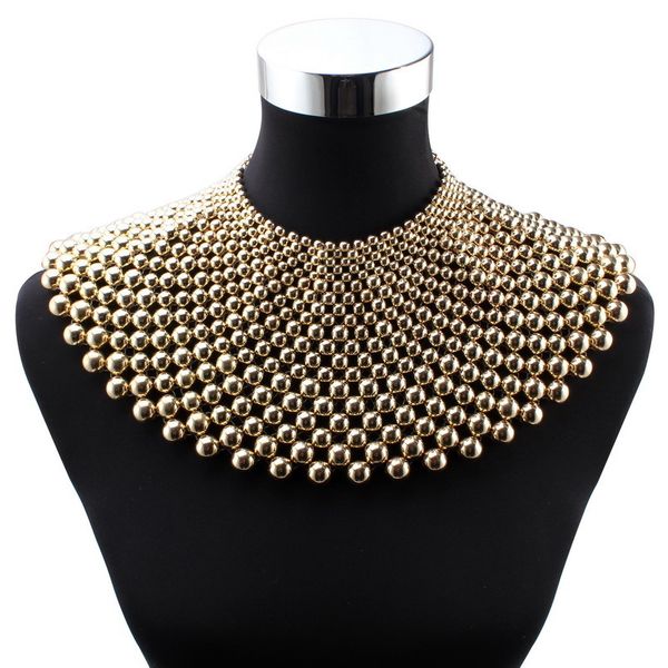 pendant necklaces large ball bead maxi necklace pendant necklace women's brand handmade chain metal sound pearl necklace 230512, Silver
pendant necklaces large ball bead maxi necklace pendant necklace women's brand handmade chain metal sound pearl necklace 230512, Silver
