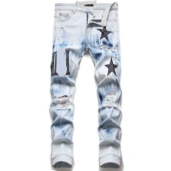 amirs jeans for men s ripped with orange stars regular fit letter embroidery zipper fly black medium pencil pants designer hole slim 19fzso, Blue
amirs jeans for men s ripped with orange stars regular fit letter embroidery zipper fly black medium pencil pants designer hole slim 19fzso, Blue