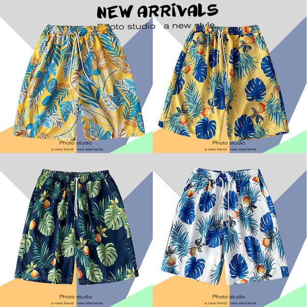 men's clothing hawaiian style shorts summer floral vintage trend loose fitting beach capris seaside vacation, White;black
men's clothing hawaiian style shorts summer floral vintage trend loose fitting beach capris seaside vacation, White;black