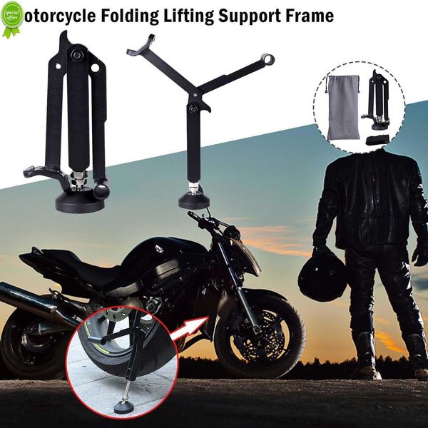car foldable heavy locomotive lift frame rear wheel support frame parking frame portable labor-saving lifter for motorcycles
car foldable heavy locomotive lift frame rear wheel support frame parking frame portable labor-saving lifter for motorcycles