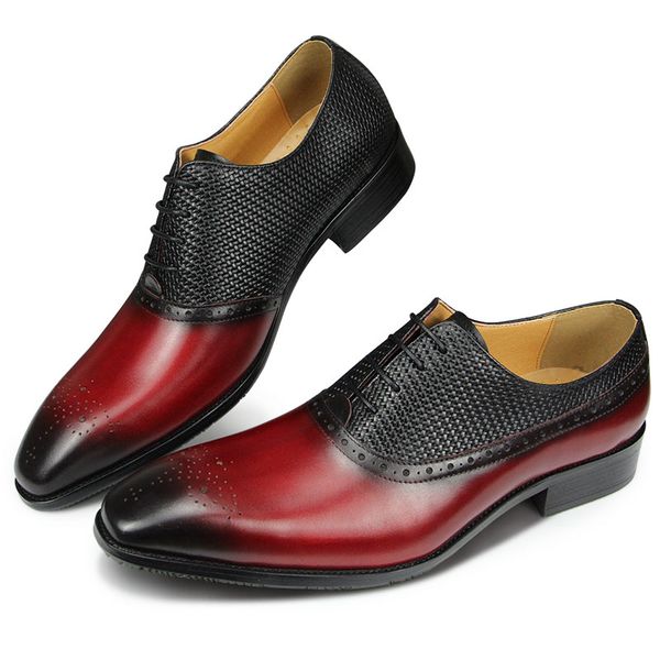 mens genuine cow leather dress shoes luxury brand oxfords shoes wedding pointed toe lace up print brogues four seasons shoes, Black
mens genuine cow leather dress shoes luxury brand oxfords shoes wedding pointed toe lace up print brogues four seasons shoes, Black