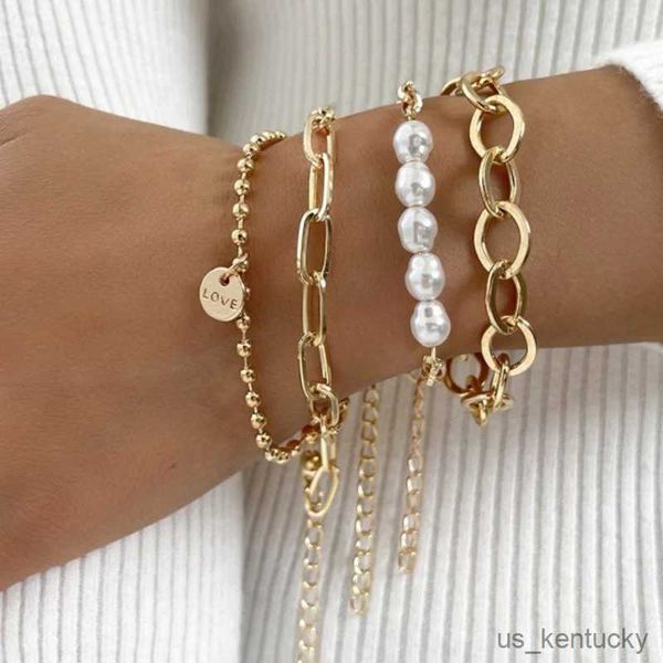 charm bracelets fashion cu cuban chain bracelets set gold color charm bracelets bangles for women gifts tren jewelry, Golden;silver
charm bracelets fashion cu cuban chain bracelets set gold color charm bracelets bangles for women gifts tren jewelry, Golden;silver