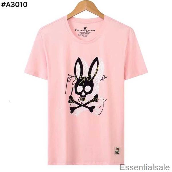 psycho bunny tshirt 23 spring/summer fashion brand casual men's short sleeve flocking printing skull rabbit pattern pure cotton t-shirt, White;black
psycho bunny tshirt 23 spring/summer fashion brand casual men's short sleeve flocking printing skull rabbit pattern pure cotton t-shirt, White;black