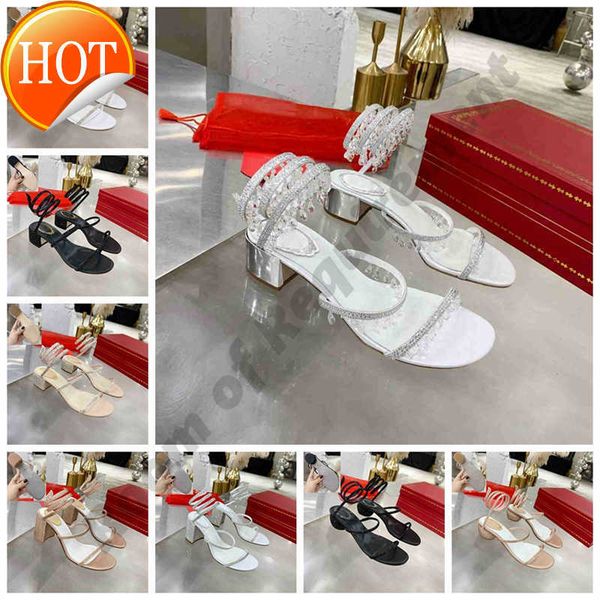 sandals 2022 sandals snake twining chunky heels elegant sandal 4cm 7cm stiletto high heel rene caovilla crystal gold rhinestone dress shoes, Black
sandals 2022 sandals snake twining chunky heels elegant sandal 4cm 7cm stiletto high heel rene caovilla crystal gold rhinestone dress shoes, Black
