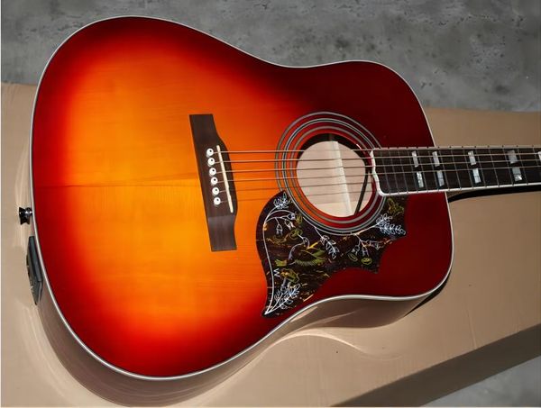 very beautiful new cherry electric guitar acoustic guitar with from china369
very beautiful new cherry electric guitar acoustic guitar with from china369