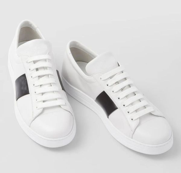 2023 white brushed leather sneakers shoes contrasting-colored side stripe trainer men 2023s/s luxury brand skateboard walking size 38-46 ori, Black
2023 white brushed leather sneakers shoes contrasting-colored side stripe trainer men 2023s/s luxury brand skateboard walking size 38-46 ori, Black