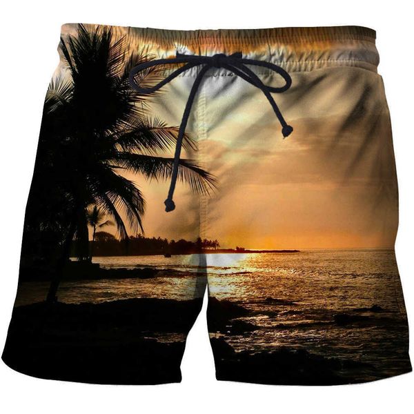 men's clothing hawaii. summer beach pants coconut trees trend casual straight print shorts, White;black
men's clothing hawaii. summer beach pants coconut trees trend casual straight print shorts, White;black