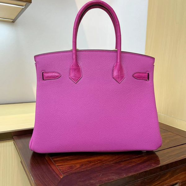 10a r women's bag 30cm spliced handmade premium wax line crocodile leather luxury classic fashion large capacity handbag no strap gift
10a r women's bag 30cm spliced handmade premium wax line crocodile leather luxury classic fashion large capacity handbag no strap gift