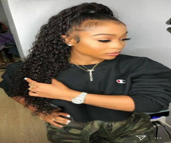 gorgeous long high crochet braid weave ponytail clip in 100 human hair water wave drawstring ponytail curly black women 120g9025539
gorgeous long high crochet braid weave ponytail clip in 100 human hair water wave drawstring ponytail curly black women 120g9025539