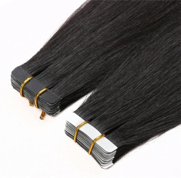 brazilian 1b 4 tape human hair extensions double drawn 25gpiece 40piecespack 18039039 20039039inch straight skin 8850601, Black
brazilian 1b 4 tape human hair extensions double drawn 25gpiece 40piecespack 18039039 20039039inch straight skin 8850601, Black