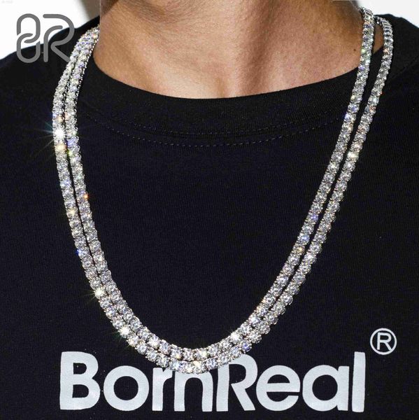 5mm vvs moissanite diamond tennis chain necklace factory wholesale price 925 sterling silver iced out hip hop jewelry men women
5mm vvs moissanite diamond tennis chain necklace factory wholesale price 925 sterling silver iced out hip hop jewelry men women