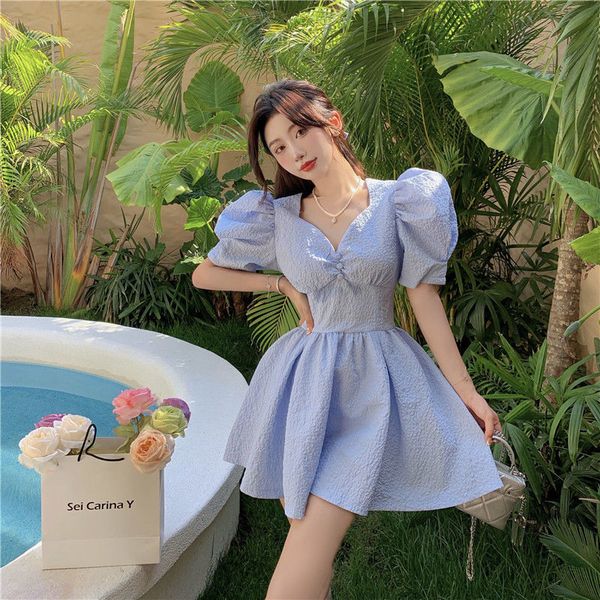 casual dresses sweet princess evening dress white puff sleeve mini fluffy skirt girls jacquard v-neck waist dresses summer fairy clothing 23, Black;gray
casual dresses sweet princess evening dress white puff sleeve mini fluffy skirt girls jacquard v-neck waist dresses summer fairy clothing 23, Black;gray