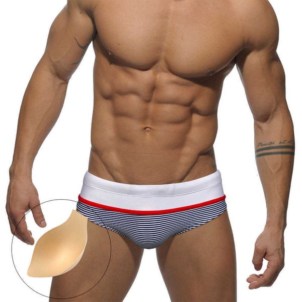 men's clothing jessborn striped swimming pants beach youth triangle cup anti embarrassment swimwear, White;black
men's clothing jessborn striped swimming pants beach youth triangle cup anti embarrassment swimwear, White;black