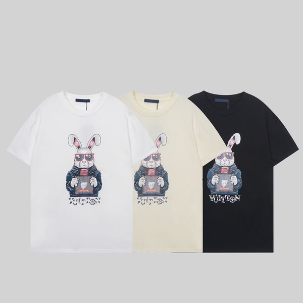 Fashion White Black t Shirt Brand Designer Cotton Short Sleeves Couples of Luxury Mens Tops T-shirt Casual Summer Tee Women Tshirts Printing
Fashion White Black t Shirt Brand Designer Cotton Short Sleeves Couples of Luxury Mens Tops T-shirt Casual Summer Tee Women Tshirts Printing
