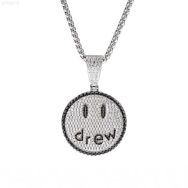official genuine hip hop drew smiling face round label couple necklace fashion ins cool and elegant couple, Silver
official genuine hip hop drew smiling face round label couple necklace fashion ins cool and elegant couple, Silver