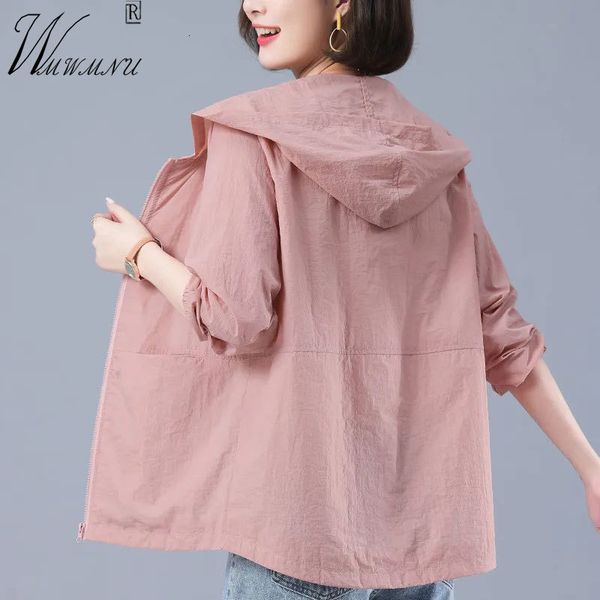 women's jackets spring summer hooded jackets women casual solid color nylon thin outerwear basic long sleeves sun protection cardigan, Black;brown
women's jackets spring summer hooded jackets women casual solid color nylon thin outerwear basic long sleeves sun protection cardigan, Black;brown