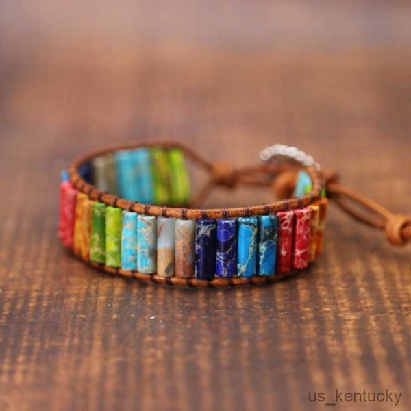 charm bracelets bracelet jewelry for men handmade natural stone tube beads leaer couples bracelets gifts, Golden;silver
charm bracelets bracelet jewelry for men handmade natural stone tube beads leaer couples bracelets gifts, Golden;silver