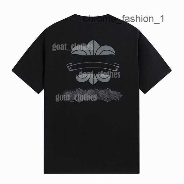 2023 designers chromes heart mens t-shirts embossed letter classic crew neck casual horseshoe sanskrit cross pattern tees tshirts eur s-xl 1, White;black
2023 designers chromes heart mens t-shirts embossed letter classic crew neck casual horseshoe sanskrit cross pattern tees tshirts eur s-xl 1, White;black