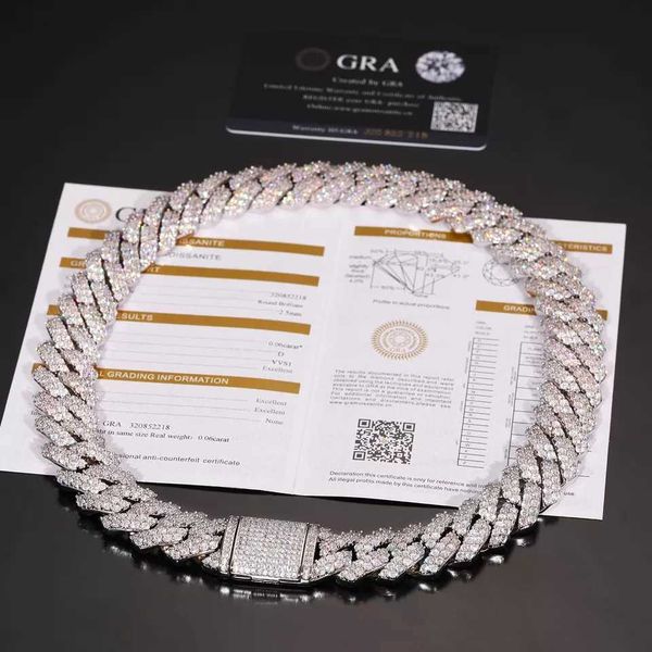luxury fine jewelry 20 mm 925 sterling silver gold plated custom moissanite cuban link chain necklace
luxury fine jewelry 20 mm 925 sterling silver gold plated custom moissanite cuban link chain necklace