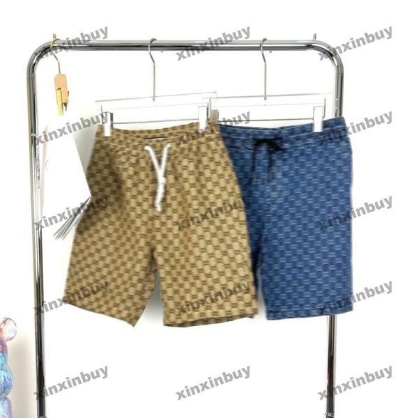 xinxinbuy men women designer shorts pant double letter jacquard denim fabric spring summer black blue khaki s-2xl
xinxinbuy men women designer shorts pant double letter jacquard denim fabric spring summer black blue khaki s-2xl