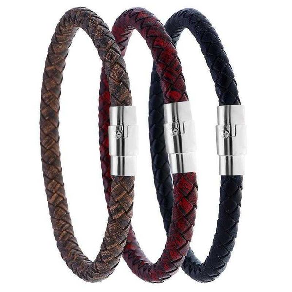 ornament personality woven leather bracelet simple retro mens creative accessories, Golden;silver
ornament personality woven leather bracelet simple retro mens creative accessories, Golden;silver