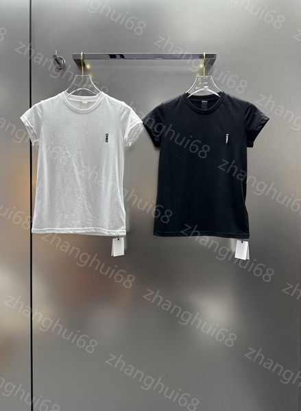 23ss tee womens t-shirt womens designer clothing round neck pure cotton nblack and white simple sanskrit slim embroidery short sleeve t-shir
23ss tee womens t-shirt womens designer clothing round neck pure cotton nblack and white simple sanskrit slim embroidery short sleeve t-shir