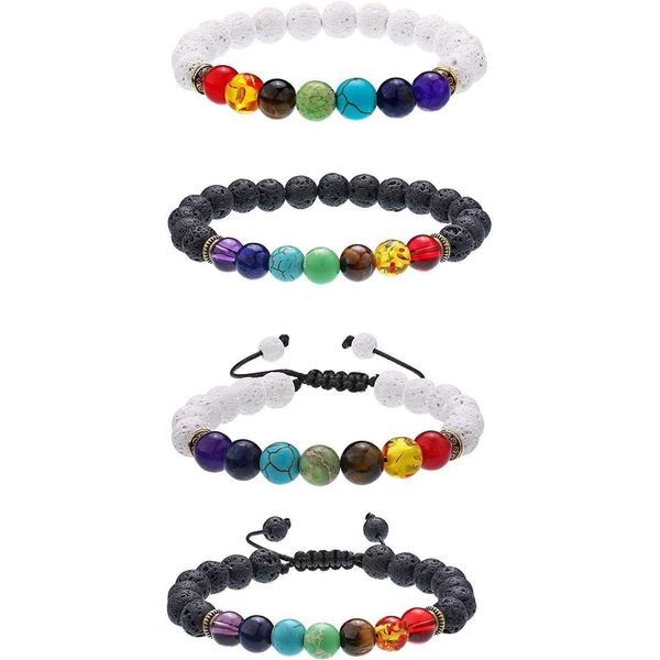 black and bracelets white volcanic rock yoga essential oil bracelet tigereye colorful ornament, Golden;silver
black and bracelets white volcanic rock yoga essential oil bracelet tigereye colorful ornament, Golden;silver