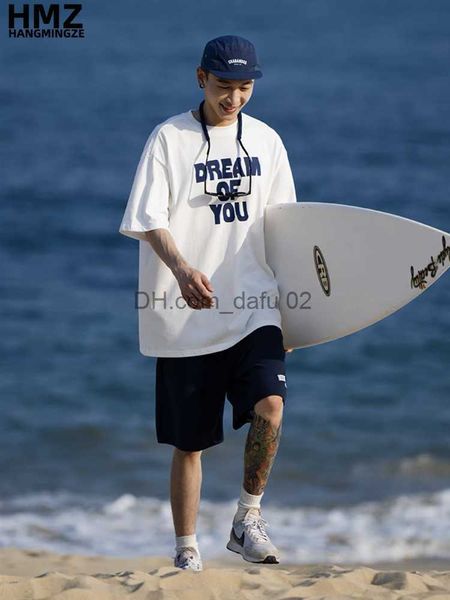 men's t-shirts hmz summer casual men t shirt letter print half sleeve daily tees clothes trendy cotton t-shirt oversized l230515, White;black
men's t-shirts hmz summer casual men t shirt letter print half sleeve daily tees clothes trendy cotton t-shirt oversized l230515, White;black
