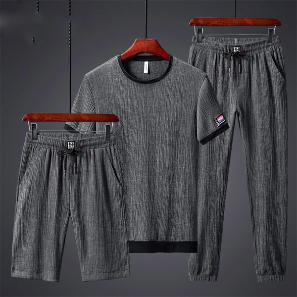 men's tracksuits mens 3 piece fashion sports suit running korean clothing ice silk gym outfit jogging polyester sweat suits track suit, Gray
men's tracksuits mens 3 piece fashion sports suit running korean clothing ice silk gym outfit jogging polyester sweat suits track suit, Gray