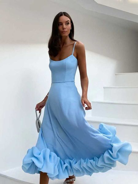 ruffle pleated camisole dres elegant sleeveless backless long dresses fashion female banquet party maxi robe vestido 230508, White;black
ruffle pleated camisole dres elegant sleeveless backless long dresses fashion female banquet party maxi robe vestido 230508, White;black
