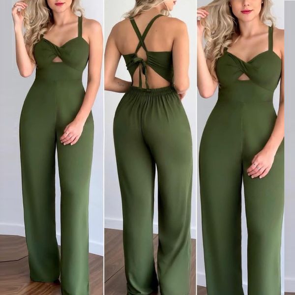 women's two piece pants women solid elegant cris cross lace up back hollow out crop straight elastic waist jumpsuit 230512, White
women's two piece pants women solid elegant cris cross lace up back hollow out crop straight elastic waist jumpsuit 230512, White