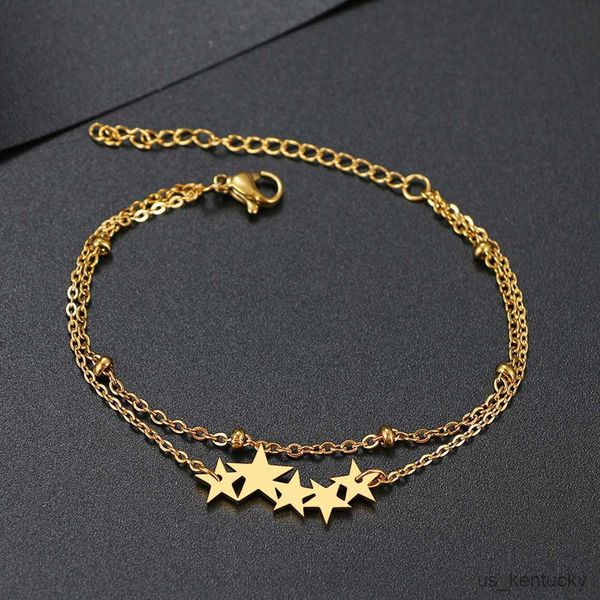 charm bracelets stainless steel bracelets ltiple stars classic fashion style bracelet for women fine fashion jewelry wedding party gifts, Golden;silver
charm bracelets stainless steel bracelets ltiple stars classic fashion style bracelet for women fine fashion jewelry wedding party gifts, Golden;silver