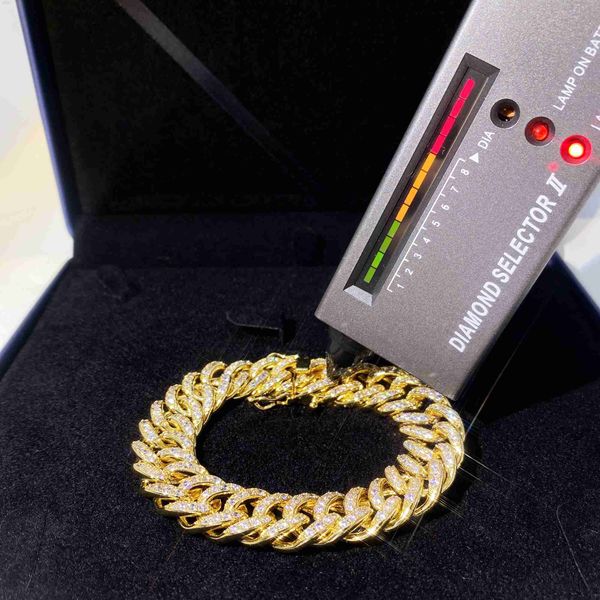 pass diamond tester iced out mens bracelets luxury jewelry hip hop bust down vvs moissanite diamonds men bracelet, Silver
pass diamond tester iced out mens bracelets luxury jewelry hip hop bust down vvs moissanite diamonds men bracelet, Silver