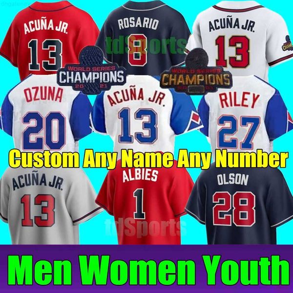 mens tshirts s4xl city connect jersey ronald acuna jr matt olson atlanta jorge soler deion sanders austin riley brave ozzie albies jones men, Blue;black
mens tshirts s4xl city connect jersey ronald acuna jr matt olson atlanta jorge soler deion sanders austin riley brave ozzie albies jones men, Blue;black