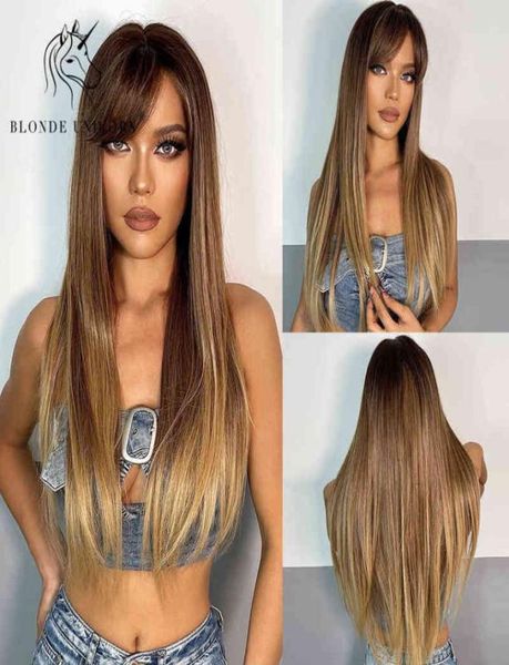 hair blonde unicorn natural long straight synthetic dark root ombre brown for white black women heat resistant fiber 2203013248720, Black;brown
hair blonde unicorn natural long straight synthetic dark root ombre brown for white black women heat resistant fiber 2203013248720, Black;brown